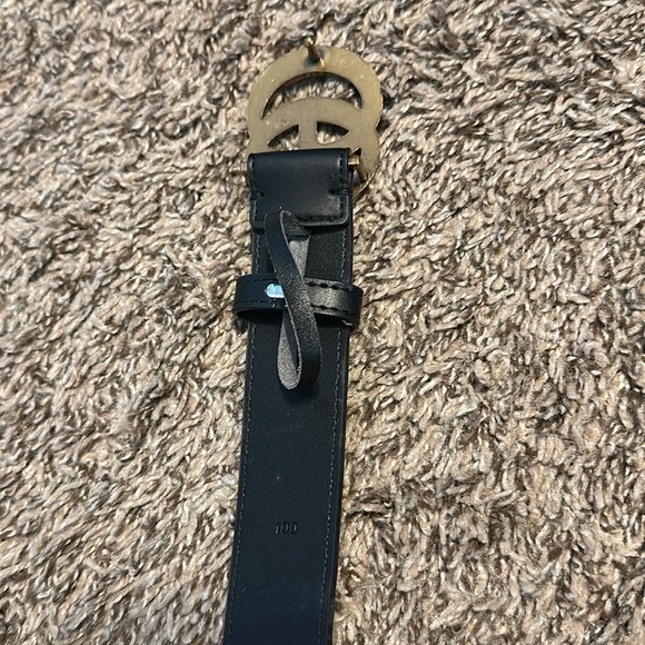 Gucci black and gold belt x - Picture 5 of 13